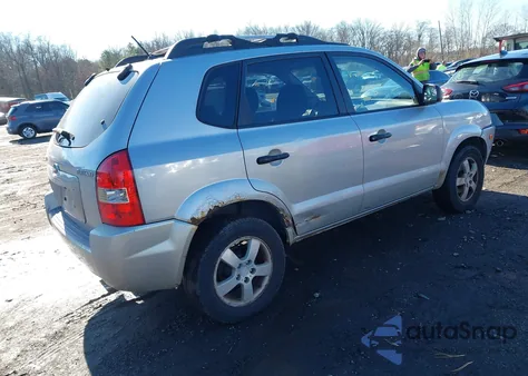 2006 Hyundai Tucson Gl from USA, damaged, VIN KM8JM12B56U387820